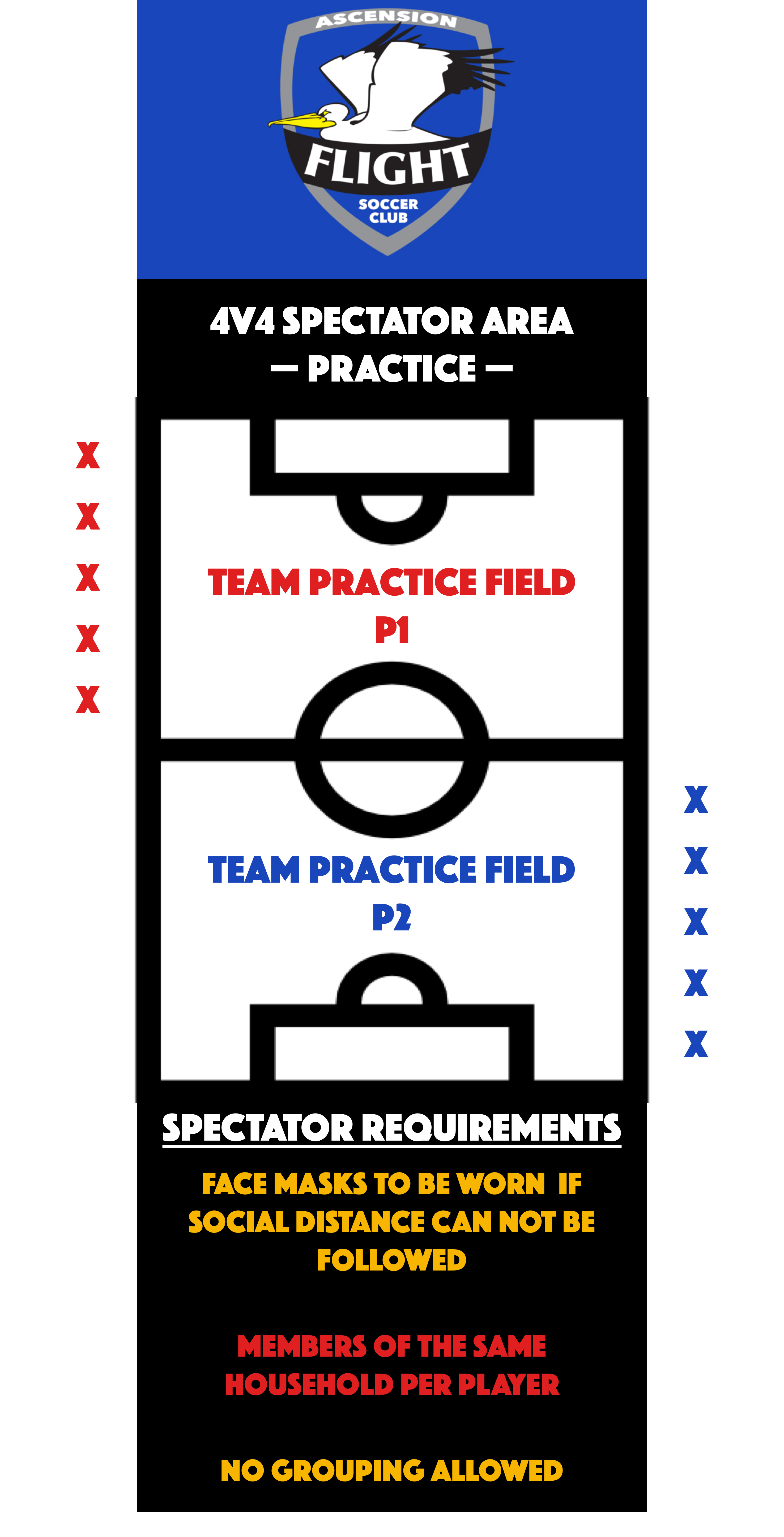 4v4 Spectator Area - Practice